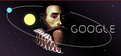 Kepler - Google Doodle