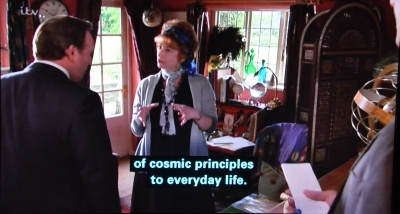 of cosmic principles to everyday life.